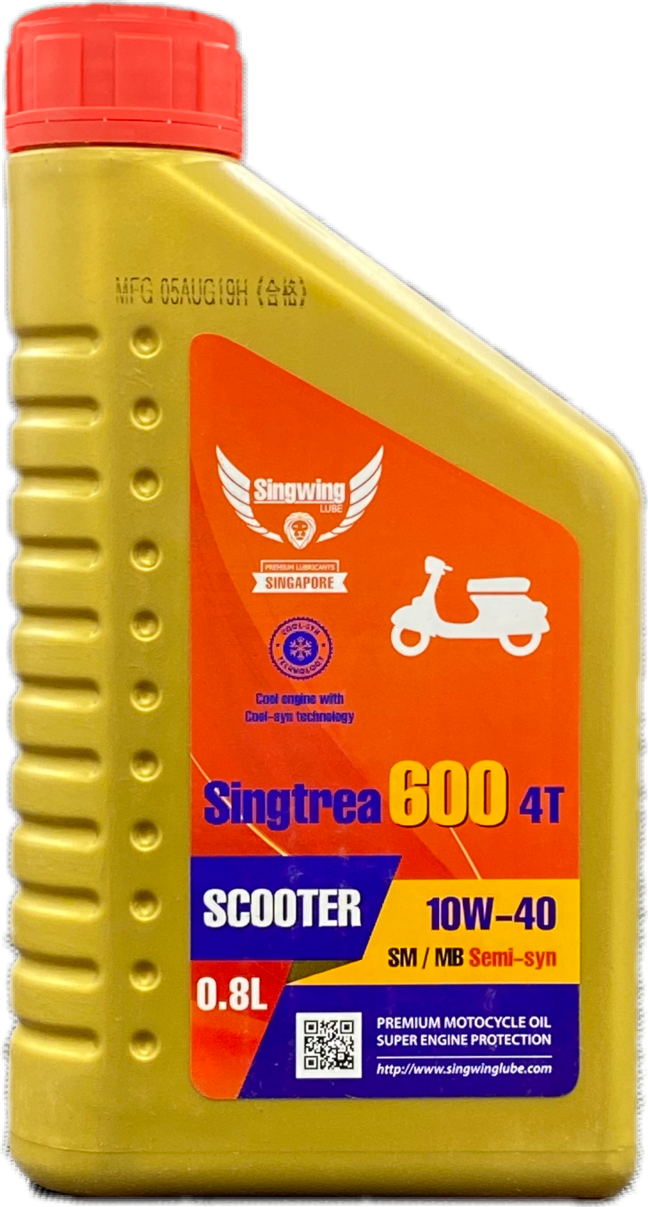Singtrea 600 4T Scooter